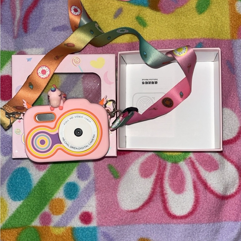 Colorful Camera Toy with Pink Box - Picture 2 of 2